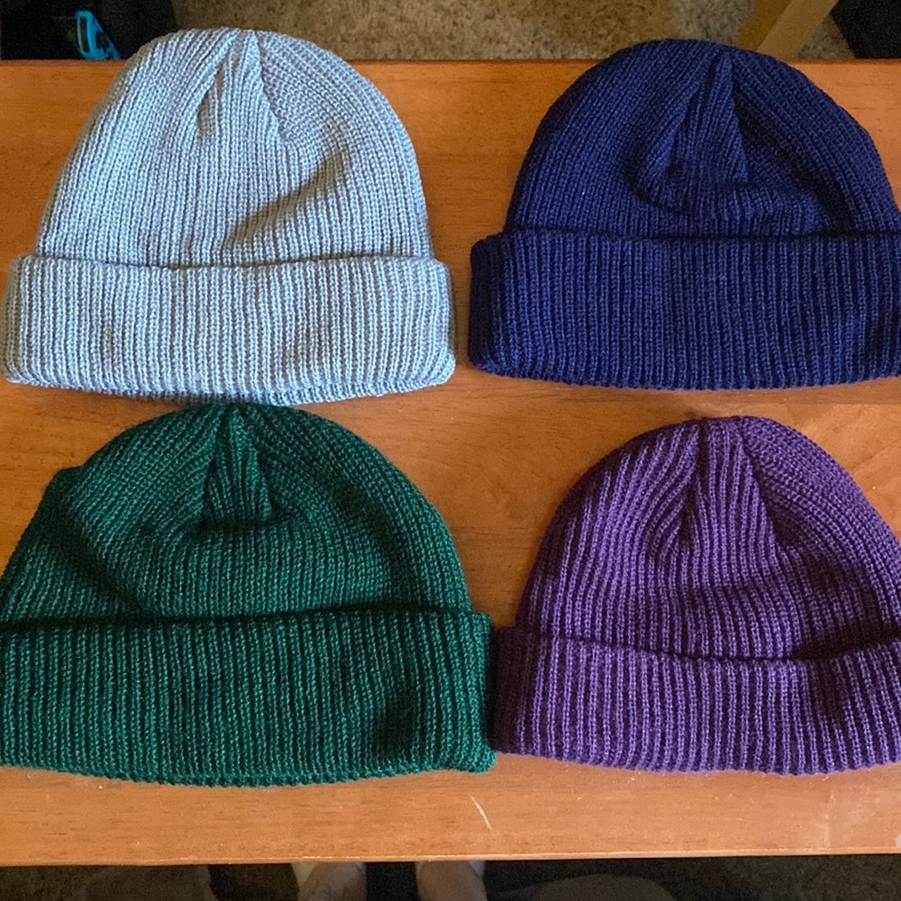4 Brand New Beanies